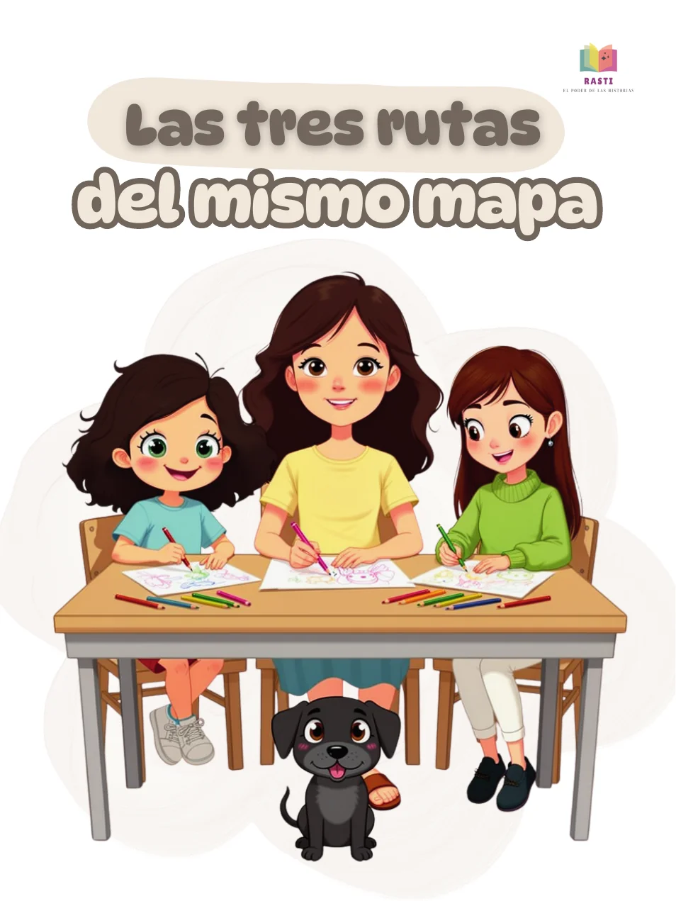 Las tres rutas del mismo mapa